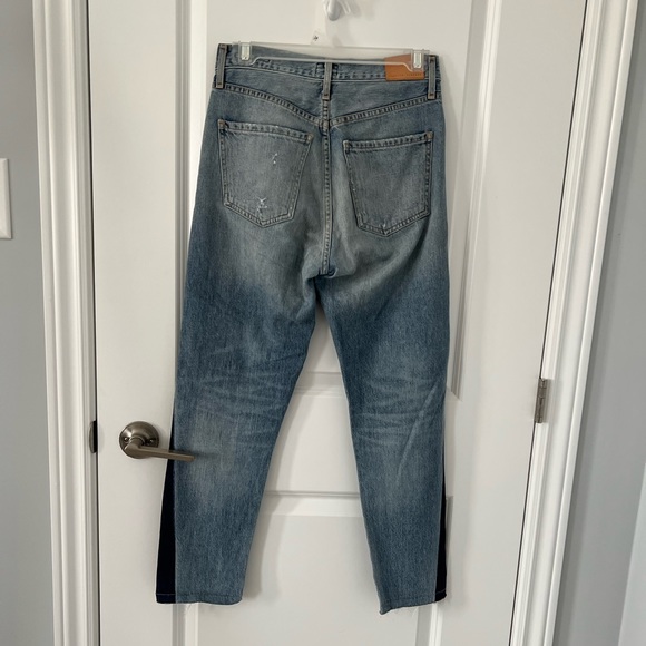 Citizens of Humanity Liya High Rise Shadow Side Seam Crop - Picture 4 of 10